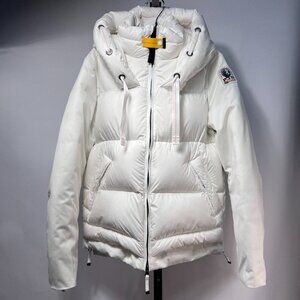 PARAJUMPERS Tilly - Hooded Down Jacket PEPPI Off White XS